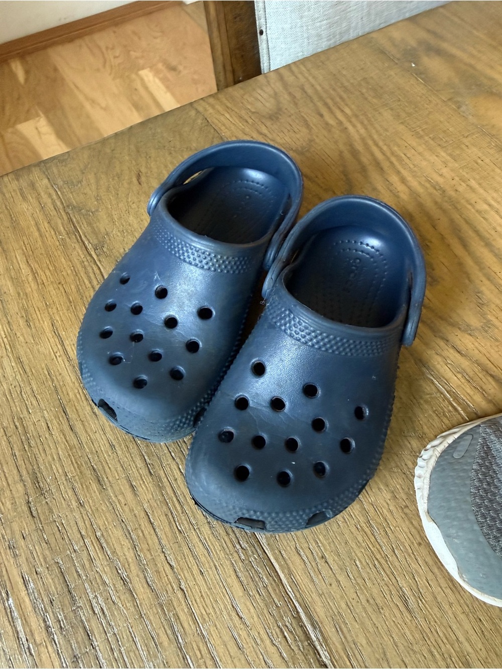 CROCS Kids Navy Blue Classic Clog